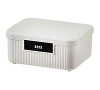 2-layer lockable box, 9L combination lock, medicine box, medicine storage box with combination lock, medicine box, medicine case, small, lockable for medication, sweets, valuables