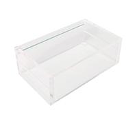 2 Layers Acrylic False Eyelashes Display Box Empty Lash Packaging Storage Containers Double Layer Eyelash Eyelash Travel Lash Display Organizer