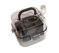 2 Layers with Openable Top House Hamster Habitat for Rats Guinea Pigs Rabbit black