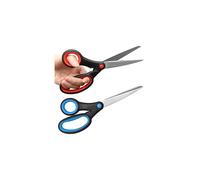 2 Left Handed Scissors for Crafting Paper Sewing, 8'' Sharp Fabric Scissors for Adults Kitchen Stationery