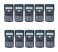 2-Line Engineering Scientific Calculator with 417 Functions, Large LCD Display, Calculator for Students & Teachers, Fraction & Trigonometry Calculator for School, College & Business, Black (10, Black)