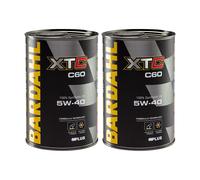 2 Liters Bardahl Xtc C60 5W40 Motor Oil Car Sport Performance Polar Plus