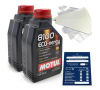 Motul 8100 Eco-nergy 5W-30 5W30 Fully Synthetic Engine Motor Oil 1 Litre 1L