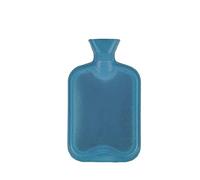 2 Litre Hot Water Bottle Winter Warm Nights BS 1970:2012 Standard Natural Rubber, Leak Proof, Choose Your Colour (Blue)