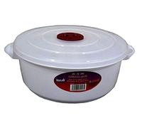 2 Litre Microwave Pot Tub with Ventilated Lid Heating Food Cooking