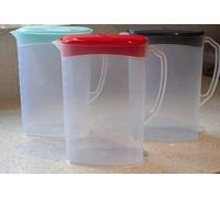 2 Litre Plastic Jug Fridge with Lid Water Juice Milk Drinks Container Fridge