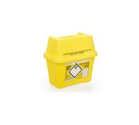 (2 Litre) Sharps Bin, Biohazard, Needle Waste Box