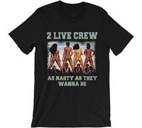 2 Live Crew t-Shirt - As Nasty As They Wanna Be Uncle Luke Miami Bass (3X-Large)