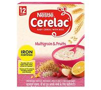 2 LOT X Nestle Cerelac Multi Grain 5 Fruits - Stage 4-12 Months + (300 g x 2) by Cerelac