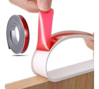 2 M/6.5FT U-Shaped Edge Trim Sealing Strip,TPE Self Adhesive Furniture Edging Tape For DIY Cabinet, Wardrobe, Table Edging(Grey,20mm)