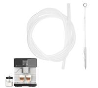 2 M Milk Tube, 2 M Soft Milk Tubes with Cleaning Brush - Milk Hoses and Cleaning Brushes Compatible with Ninova Jura melitt-a kr-ups severi-n