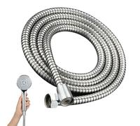 2 m Shower Hose with Anti-Twist Protection, PVC Shower Hose Replacement High Pressure Shower Hose for Bathroom Taps Shower Hose Flexible Shower Hose