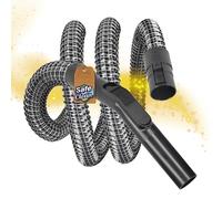 2 m Suction Hose Compatible with Kärcher Ash Vacuum Cleaner AD2 AD3 AD4 Heat Resistant Vacuum Cleaner Hose with Spiral Mesh Alternative to Original 4.440-046.3