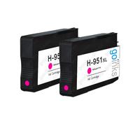 Go Inks 2 Magenta Ink Cartridges to replace HP 951M (XL Capacity) Compatible/non-OEM for HP Photosmart Printers