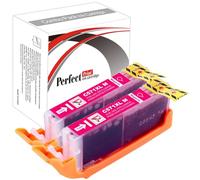 2 Magenta PerfectPrint Compatible Ink Cartridge Replace CLI571 for Canon Pixma MG5750 MG5751 MG5752 MG5753 MG6850 MG6851 MG6852 MG6853 MG7750 MG7751 MG7752 MG7753