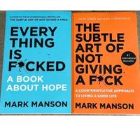 2 Mark Manson The Subtle Art Of Not Giving A Fxck & Everything is Fxcked Books