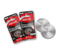 2 MAXELL CR2025 3 Volt Lithium Batteries (2 Batteries) Hologram Package EXP: 2020