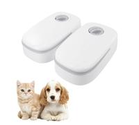 2-Meal Automatic Cat Feeder with 48-Hour Timer - 700ML Capacity Food Dispenser for Wet & Dry Food, Dual Bowl Design for Cats & Small Dogs, Easy to Use & Clean, Ideal for Busy Pet Owners