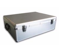 2 Mediarange Aluminium 1000 CD DVD DJ Flight storage case numbered sleeves BOX78