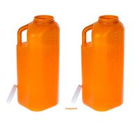 2 Medical 24-Hour Urine Collections Bottle Containers
