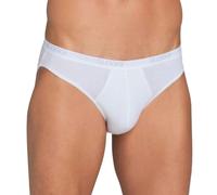 Sloggi Men Basic Mini Plain Boxer Briefs 2P, White, X-Large (Manufacturer Size: 38)
