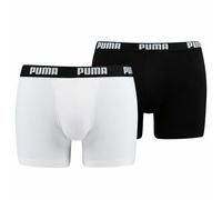 2 Men's Puma Stretch Cotton Boxers With Logoed External Elastic