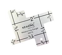 2'' Metal Hemline Measuring Gauge Sewing Patchwork Garment Ruler Accessories
