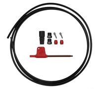 2 Meter Brake Hose Kit Designed for Sram RED AXS and For FORCE AXS Bikes, Connector Set Made of Rubber and Steel for Reliable Use (Blue)