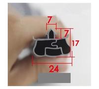 2 meter/lot Soft PVC sealing strip refrigerator gap sealing strip disinfection cabinet door and window sealing strip(Type12)