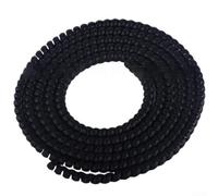 2 Meter Spiral Wire Wrap Black Free 2 Meter Spiral Wire Wrap