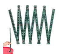 2 Meters 10-Fold Measuring Stick, Portable Foldable Ruler Durable Folding Wooden Ruler Oil Tank Level Gauge,Oil Tank Metre Rulers Featuring Two Scales of Centimeters and Inches