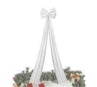 2 Meters Christmas Ribbon - Extra Large Bed Holiday Decorations, Tree Top Ribbons for Home Walls, Stairs, Fireplaces, Porches, Offices, Parties, Weddings | Extra Large Decorative Christmas Decorations