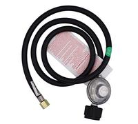2 Meters Low Pressure Propane Regulator and Hose QCC1 Connection Kit for LP/LPG Gas Grill