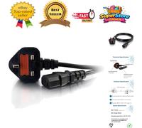 C2G 2m 16 AWG UK Power Cord (IEC320C13 to BS 1363)