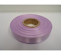 2 metres of 15mm Satin Ribbon Lilac Light Purple Double Sided