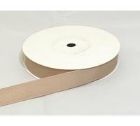 2 metres of 16mm Grosgrain Ribbed Ribbon Latte Light Beige Double Sided 16 mm 1.6cm