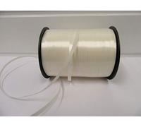 2 metres of 5mm Curling Ribbon Ivory Double Sided 5 mm Balloon Party Birthday