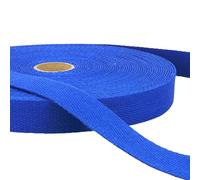 2 Metres Royal Cotton Webbing, Heavy Duty 25mm Wide Strong Strap
