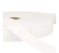 2 Metres White Cotton Webbing, Heavy Duty 25mm Wide Strong Strap