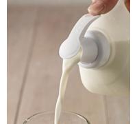 2 Milk Carton Topsters & Pourers (Fits Most Plastic Milk Bottles)