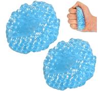 2 Mini Beads DNA Stress Relief Ball Novelty Sensory Fidget Toy for ADHD Anxiety Physio Therapy - Gift for Kids Adults Men Women Teen - Birthday Present for Boy Girl Christmas Stocking Filler