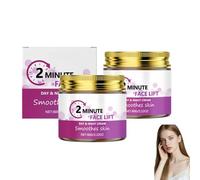 2 Minute Face Lift Day & Night Cream, Retinol & Collagen Moisturizer, Deeply Nourishes Skin, Significantly Reduces Wrinkles and Fine Lines, Night Moisturizer for for All Skin Types, 60g (2PC)