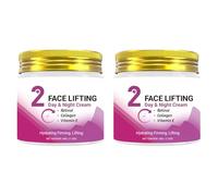 2 Minutes Face Lift Day and Night Cream With Retinol, Reject-Aging Firming Moisturizer For All Skin Types, Gentle & Nourishing, Deeply Moisturizing (2pc)