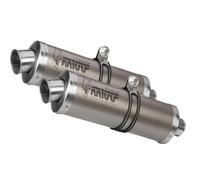 2 MIVV OVAL Titanium TERMINALS HONDA CBR 1100 XX 1997 > 2006