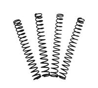2 mm x 13 mm x 80 mm, 65 Mn Compression Spring, Spring Steel Strong Pressure Spring Black, 10 Pcs