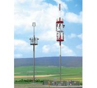 2 Mobile Phone Towers HO/OO Gauge Busch 1021