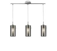 Dayton II 3-Light Bar Pendant Light silver-coloured