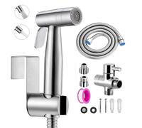 2 Modes Bidet Shower Kit - Silver T-43