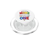 2 Moms Gay Pride LQBTQ Love My Two Moms PopSockets PopGrip for MagSafe