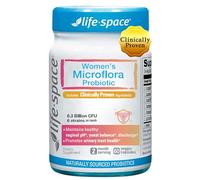 Life-Space Probiotic for Women - Supports Vaginal Health, Microflora and pH for BV and Yeast and Urinary Health - 6.3 Billion CFU - 60 Capsules